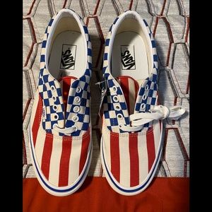 Vans Era 95 Dx (Red, White, & Blue) Size 9.5